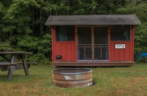 White Pine Rustic Camping Cabin - Image 5