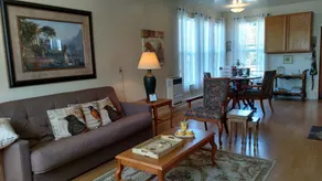 The Garden Suite has beautiful views of forests and pastures! It is dog friendly - Image 1