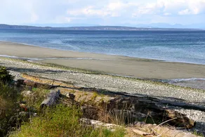 Walk-on Sandy Beach with Outstanding Ocean View,  Qualicum Bay - Image 3