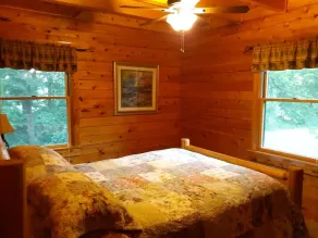 Secluded Log Cabin getaway, with hot tub, and a beautiful view. - Image 4