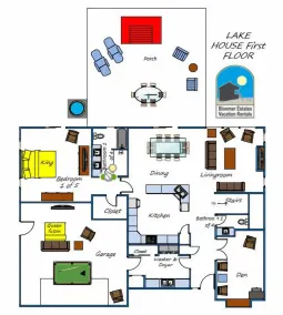 2 nts GRATIS! Sjöutsikt, kajaker, VARMTUB, 150 \"Teater, Husdjur, 5 min till stranden - Image 4