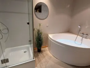 Rustic Holiday Home with Sauna & Hot Tub in Wooded Area - Image 4
