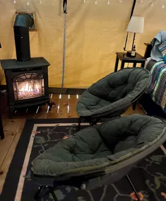 Luxurious Glamping Tent with heated  indoor pool - Image 3