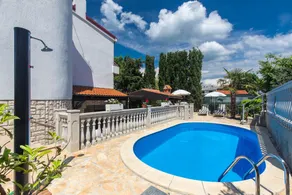 Apartamento-estudio con balcón y vista al mar Malinska, Krk (AS-19408-a) - Image 5