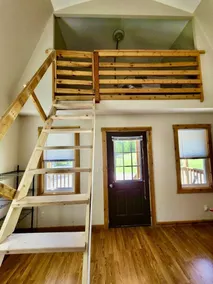 Loft cabin #1, room for the whole family.  Beautiful area. - Image 2