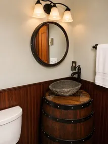 Spacious 5 BR/3 BA Pocono Chalet game room in the Hideout - Image 4