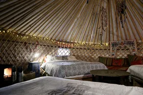 Hapus Yurt, Luxury Yurts & Barn Kitchen - Sleeps 9 - Image 5