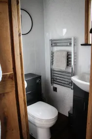 Cwm Cariad  -  Shepherds Hut with Hot Tub Sleeping 2 guests, Pet Friendly - Image 4