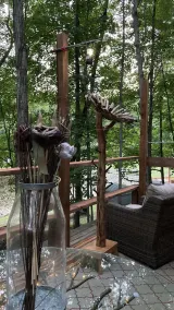 Selah Serenity Tent-n-Breakfast Glamping for 2 in Finger Lakes Woodland Site  - Image 5
