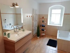 Ferienhof Gräfe - Appartamento \"Kräuterstübchen\" con camino, piscina e sauna - Image 5