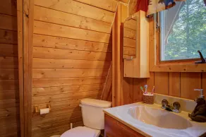 Cozy A-frame Cabin- Walk to Hills pond/Sunset lake- 20 mins to gunstock  - Image 2