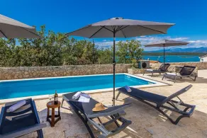 Apartment TRIES 5 with heated pool and sea view - Image 5