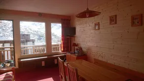 Studio 4 prs 1sdb Pied des Pistes tout confort  balcon sud soleil belle vue - Image 4