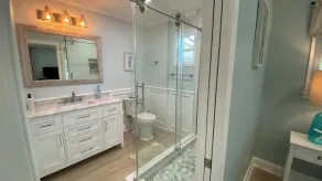 Only 3 blocks to the beautiful St. Peter's Beach of Cape May Point sits this roomy beach house - Image 5