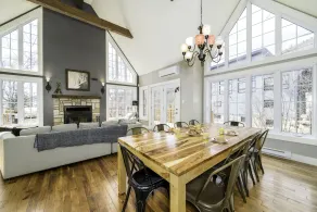 The Summit | 4Season Spa | Fireplace | BBQ | Near Stoneham | Terrace | WIFI | AC - Image 4