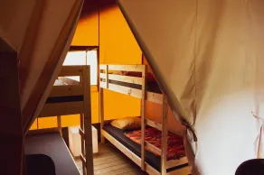 Recharge in nature and escape the hustle and bustle in our safari tent with a luxury bathroom. - Image 3