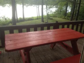 Waterfront Chalet med privat strand i de hvide bjerge i New Hampshire. - Image 5