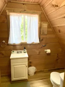 A-Frame with outdoor barrel sauna near Cave Run Lake! - Image 4