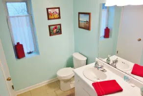 Das Blue Door Cottage liegt nur wenige Schritte von den Warren Dunes im bezaubernden Harbour Country entfernt - Image 4