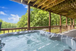 Luxury 2700 Sq Ft Log Cabin Private Hot Tub Game room Pool Table Best View - Image 3