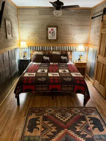 The Fire Cabin sets in the heart of the beautiful Moravian Falls - Image 4