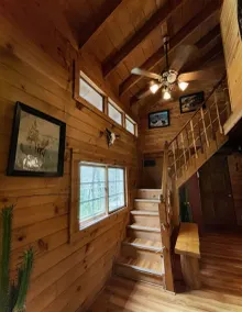 Timberline Cabins - The Birmingham Cabin, WiFi, Pets, Hot Tub, Fireplace - Image 2