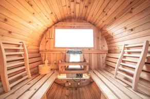 Minuscule cabine de sauna avec vue sur la montagne sur 1,5 hectares dans la forêt nationale de Coconino - Image 3