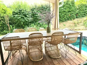 Casa con piscina privata, terreno recintato di 2500m2 a St André de Roquepertuis - Image 5