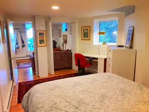 Panoramic view, large deck, ground floor apartment, walk to subway and beach - Image 3