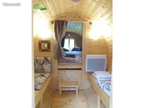 Unusual accommodation: Barrel with bathroom, terrace and private Nordic bath - Image 2