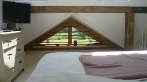 Zeitgenössisches Eichenrahmenhaus mit großem Garten in ländlicher AONB-Fernsicht - Image 5