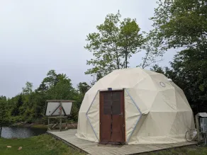 Glamping Dome with full bathroom - Image 3