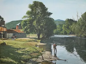 1828 Vermont Cottage Feet fra den berømte Battenkill floden - Image 2