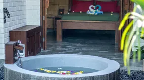 >>+ Meer in 50 Meter! Privater  Pool,  Badewanne und Küche im Freien , WIFI +<< - Image 2