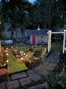  Large Lakehouse w Private Beach~Hot Tub~Tiki Hut~Game Rm~Gym~Mini-Golf~Dogs OK! - Image 4