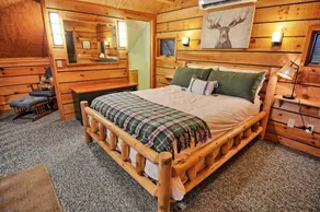 The Fairy Woods Cabin in Banner Elk, NC, offers a cozy retreat for up to 8 guests. - Image 5