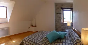 Unterkunft in authentischen Scheune im Herzen des Tales dAzun, Blick auf die Berge - Image 2