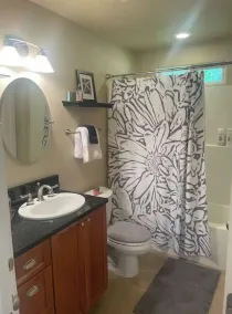 Adorable 1 bed Guest House w/cozy elec. fireplace - Image 4