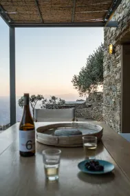 A house in an olive grove with a unique view to the Aegean sea. - Image 5