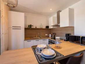 Modern studio for 2 with equipped kitchen and TV in Gourette - Image 4
