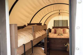 Pioneer's Dream~1883 Inspired~Covered Wagon~Bison~Private Bathroom~Heat and A/C - Image 5