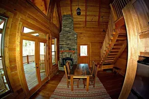 The Cypress Cabin - Solid Wood Log Cabin with Awesome Views! - Image 5