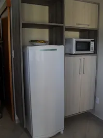 One-bedroom apartment with panoramic beach views, Wi-Fi, and parking. Collective, Embaré (channel 4) - Image 4