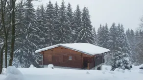 En el borde del bosque, tranquilo, acogedor chalet de madera - Image 5
