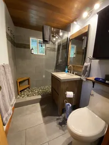 Abgeschiedene Riverfront Cabin mit Whirlpool auf 2 Hektar. Haustierfreundlich! - Image 3