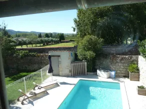 Le Mas des Bignones - provencalsk hus med pool - Have lukket - South Ardeche. - Image 4
