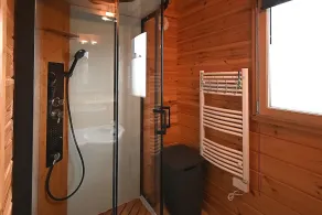 Chalet Bois Cosy - Climatisé - Piscine privée - Image 3