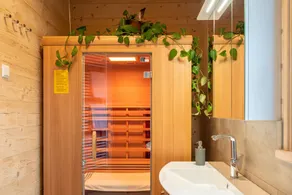 Alb Chalet: Detached vacation home with whirlpool, infrared cabin and wood-burning stove - Image 2
