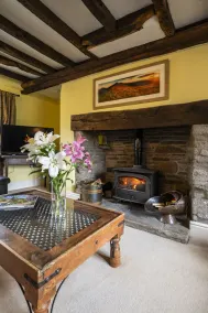 17. C Mill House Features, einschließlich original Fire Place, Mill Wheel und Run - Image 3