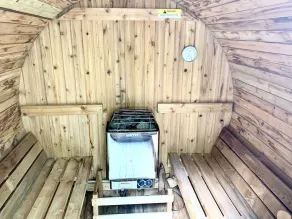 A-Frame with outdoor barrel sauna near Cave Run Lake! - Image 2